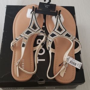 Torrid Beaded Sandals